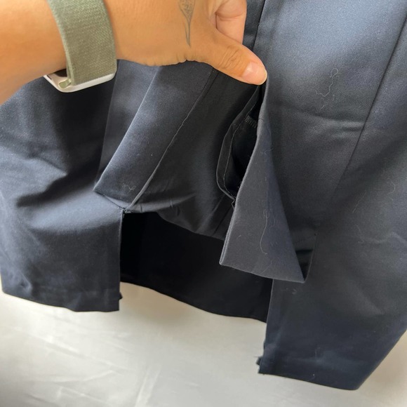 Vintage DS Lab Navy Blue Pencil Skirt Size 6 - Picture 9 of 9